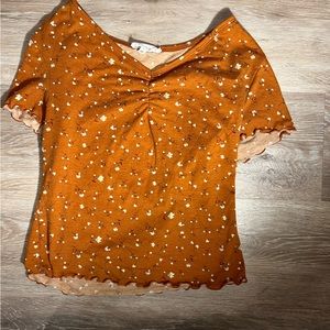 Burnt Orange Top